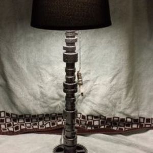 Cam shaft custom made lamp